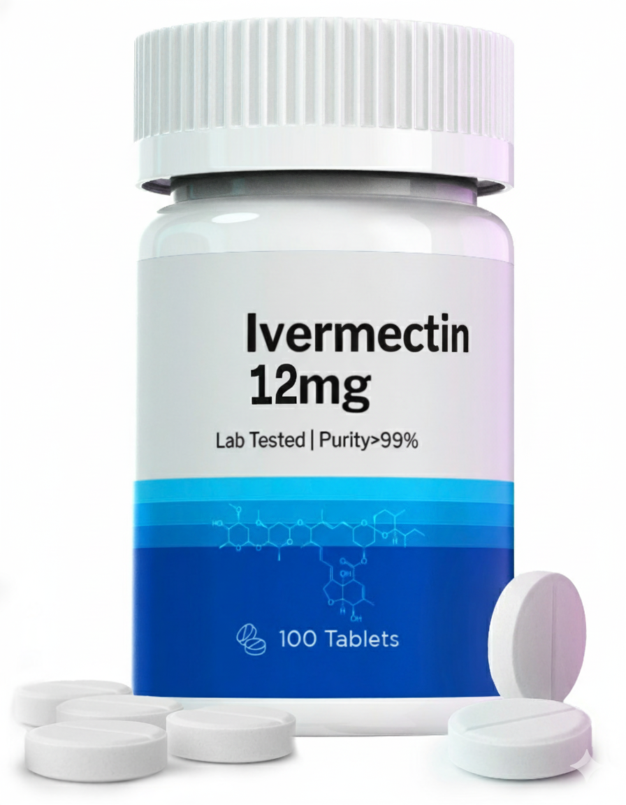 Ivermectin 12mg – 100 Tablets, Lab Tasted | Purity 99%