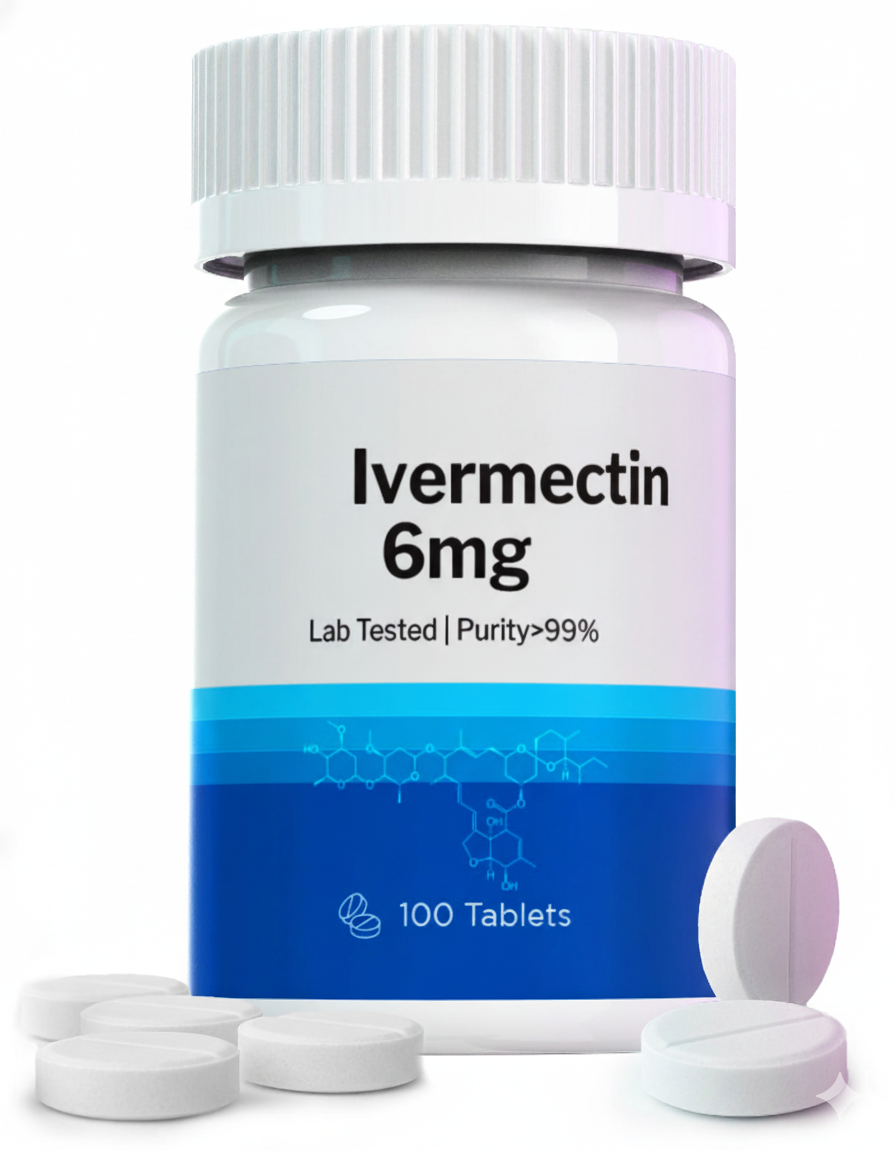 Ivermectin 6mg – 100 Tablets, Lab Tasted | Purity 99%