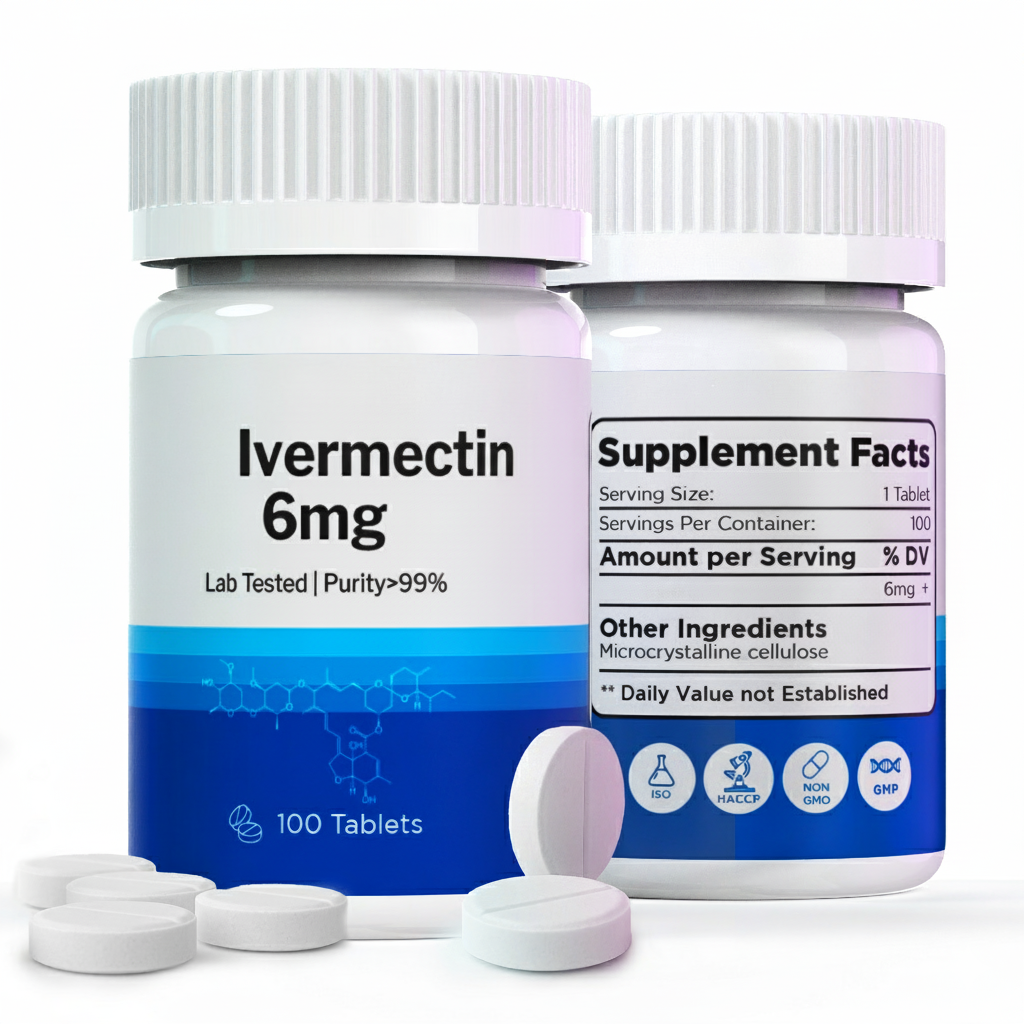 Ivermectin 6mg – 100 Tablets, Lab Tasted | Purity 99%